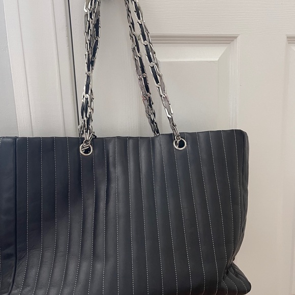 Chanel Mademoiselle Tote Vertical Quilt Bag - Picture 8 of 8